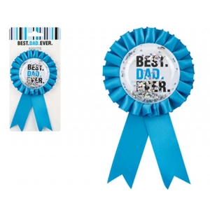 12 x Father's Day Rosette Badges