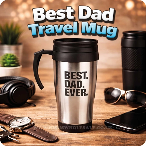 12 x Best Dad Ever Travel Mugs