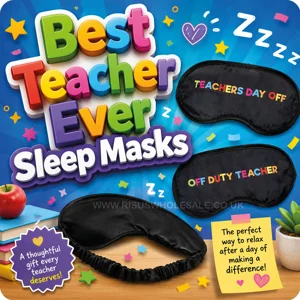 12 x Best Teacher Ever Sleep Masks