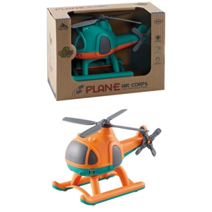 6 x Bio-Plastic Helicopters 20cm