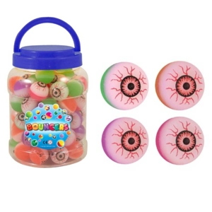 72 x Eyeball Bouncy Balls 35mm