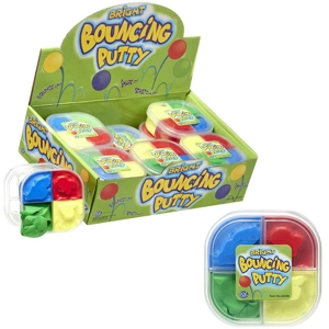 12 x Four Colour Bouncy Putty Sets