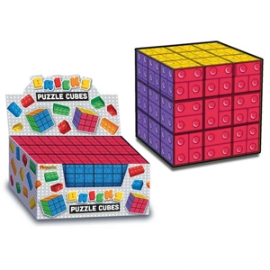 24 x Building Bricks Puzzle Cubes