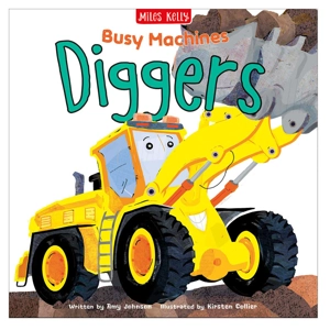 10 x Busy Machines Books - Diggers