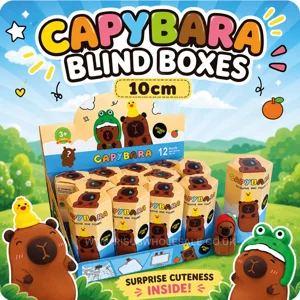 12 x Capybara 10cm Blind Boxes