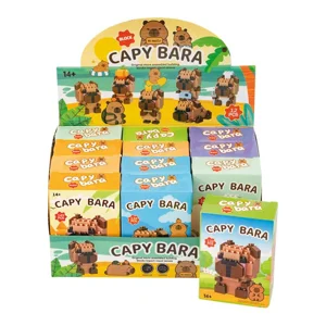 12 x Capybara Mini Brick Building Kits