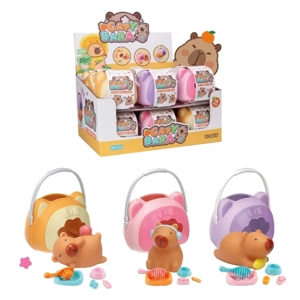 18 x Capybara Pet Carrycase Playsets