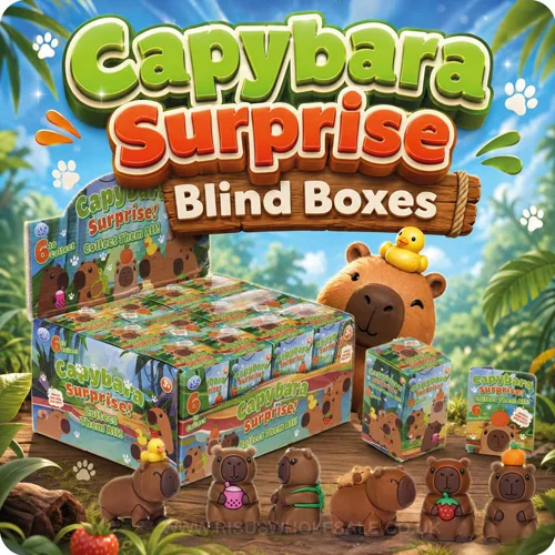 12 x Capybara Surprise Blind Boxes