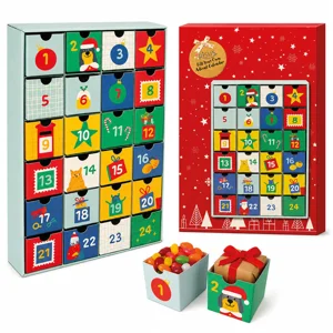 4 x Fill Your Own Cardboard Advent Calendars