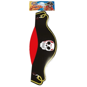 10 x Pirate Cardboard Hats 12pk