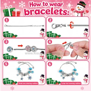 12 x Charm Bracelet Advent Calendars