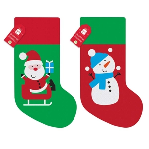 12 x Kids Christmas Stockings