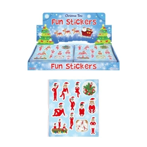 120 x Elfin' Around Christmas Stickers