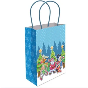 12 x Large Christmas Gift Bags W/Handles