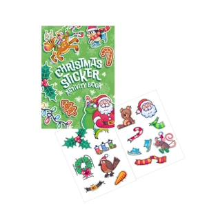 24 x Christmas A6 Sticker Activity Books