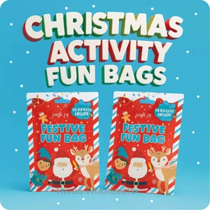 24 x Christmas Activity Fun Bags