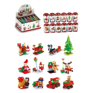 12 x Christmas Buidling Blocks Kits