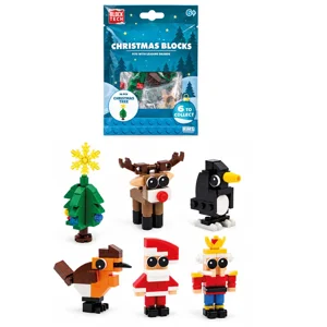 36 x Christmas Building Block Characters