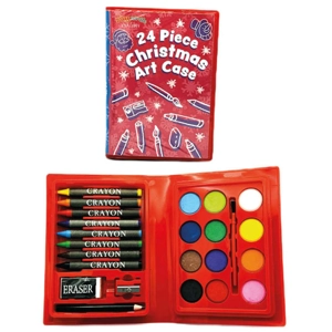24 x Christmas Craft Art Cases 24pc