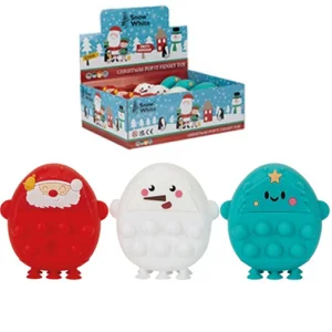 12 x Christmas Fidget Bubble Poppers