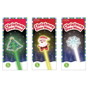 12 x Christmas Character Glow Wands
