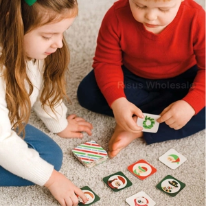 64 x Christmas Mini Snap Card Games