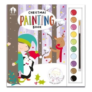 12 x Christmas Painting Books & Paints
