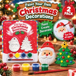 24 x Christmas Decoration Painting Sets
