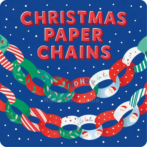 24 x Christmas Paper Chains 36pk