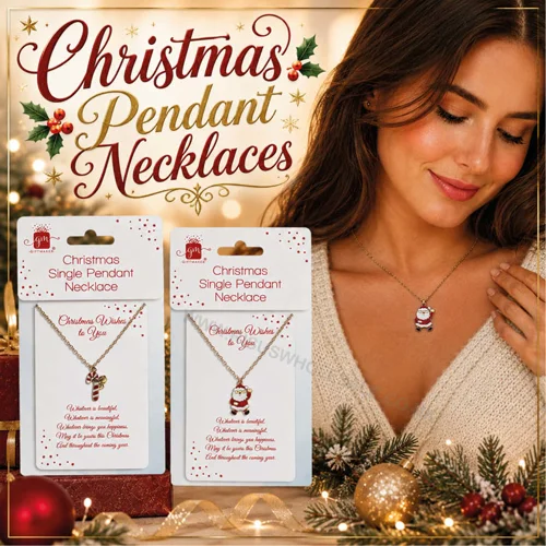 24 x Christmas Pendant Necklaces