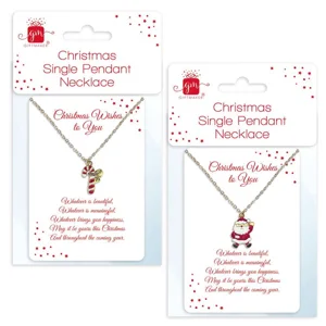 24 x Christmas Pendant Necklaces