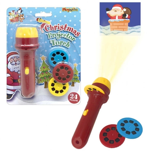 12 x Christmas Projector Torches