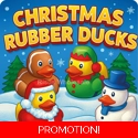 24 x Christmas Rubber Ducks