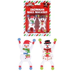 12 x Christmas Snowman Wal Walkers 2pk