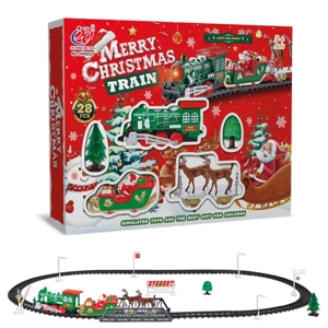 6 x B/O Christmas Train Set With Lights & Sound