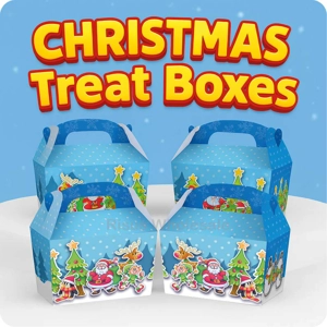 100 Christmas Treat Boxes
