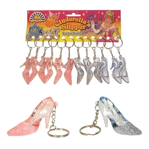 12 x Cinderella Slipper Keyrings