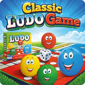 6 x Classic Ludo Board Games