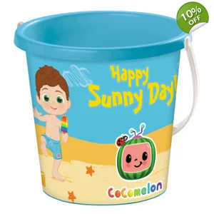 12 x Cocomelon Beach Buckets 17cm