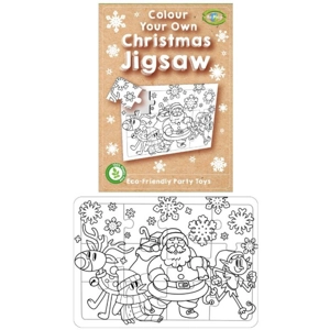 120 x Eco Christmas Colour in Jigsaws