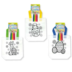 12 x Colour In Easter Gift Bags