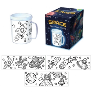 12 x Colour In Space Mugs