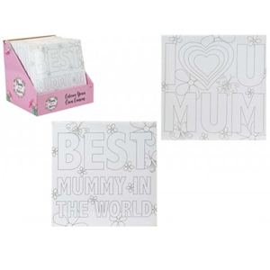 12 x Paint Your Own Mother's Day Canvas