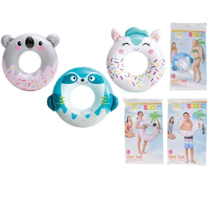 6 x Inflatable Cute Animal Swim Rings