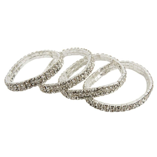12 x Diamonte Jewel Bracelets