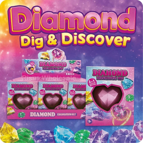 12 x Diamond Dig & Discover Kits
