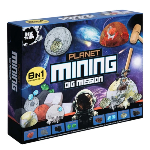 6 x Space Exploration Dig Sets 8 in 1