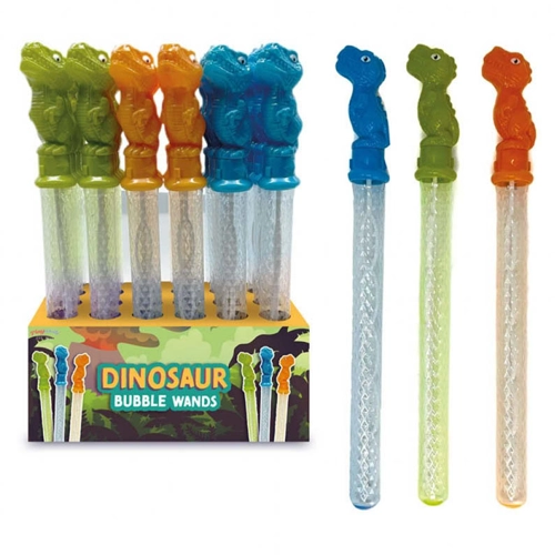 24 x Dinosaur Bubble Wands