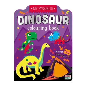 20 x Dinosaur Colouring & Sticker Books