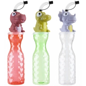 16 x Dinosaur Drinking Bottles